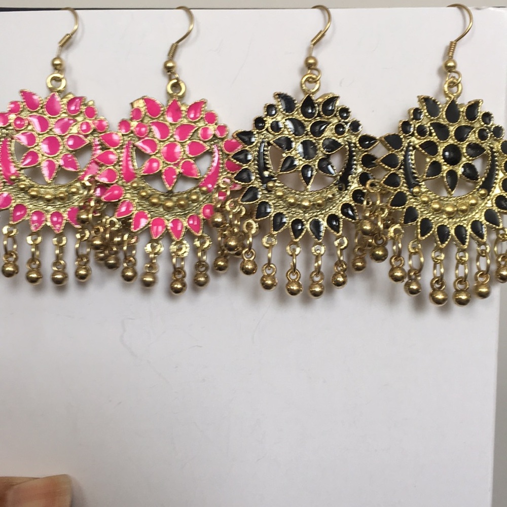✨ “HAND-PAINTED” Earrings✨